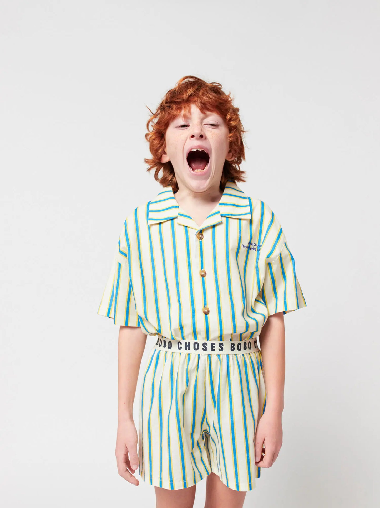 Yellow Stripes Loungewear Set