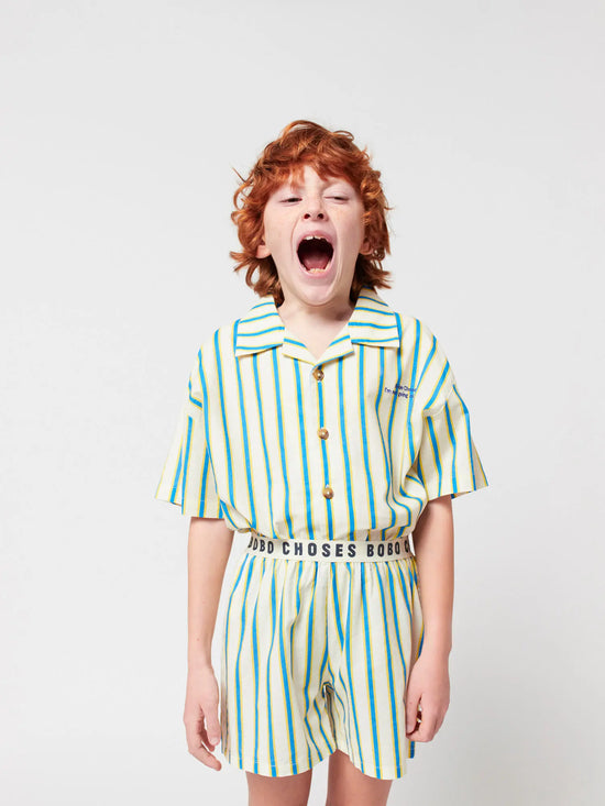 Load image into Gallery viewer, Yellow Stripes Loungewear Set
