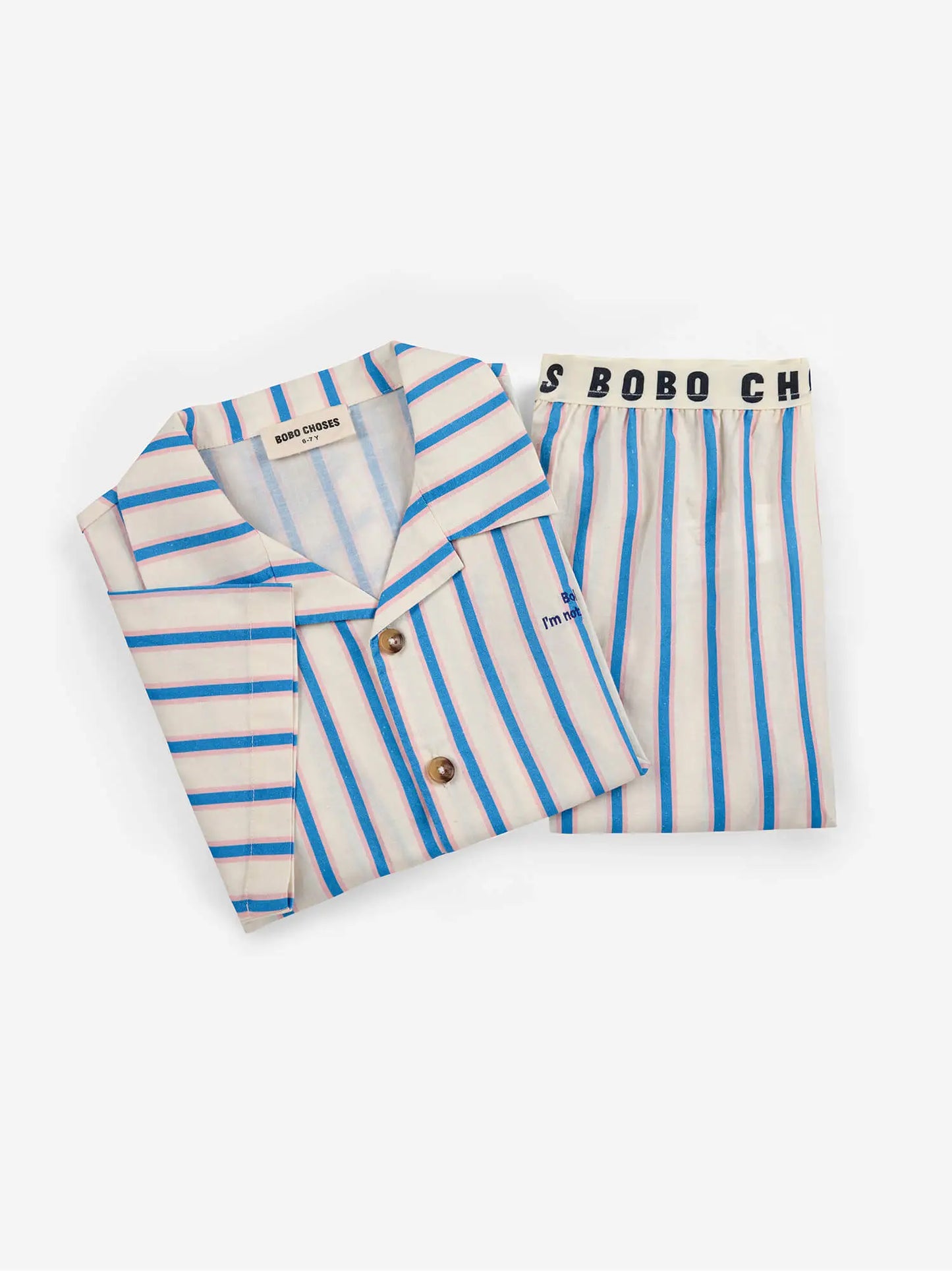 Blue Stripes Loungewear Set