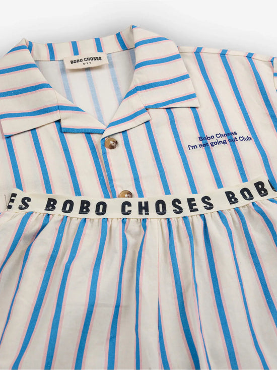 Load image into Gallery viewer, Blue Stripes Loungewear Set
