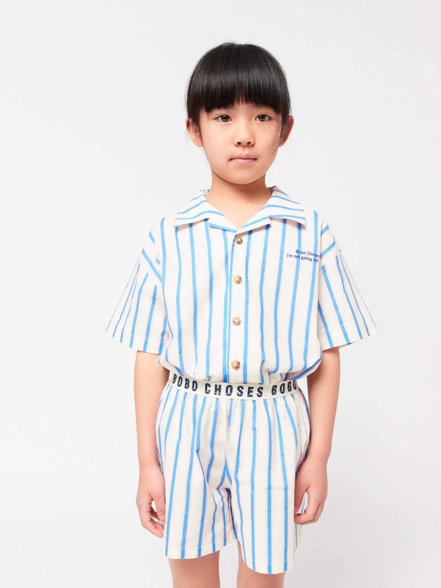 Blue Stripes Loungewear Set