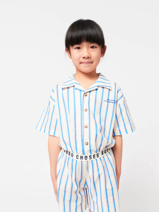 Load image into Gallery viewer, Blue Stripes Loungewear Set
