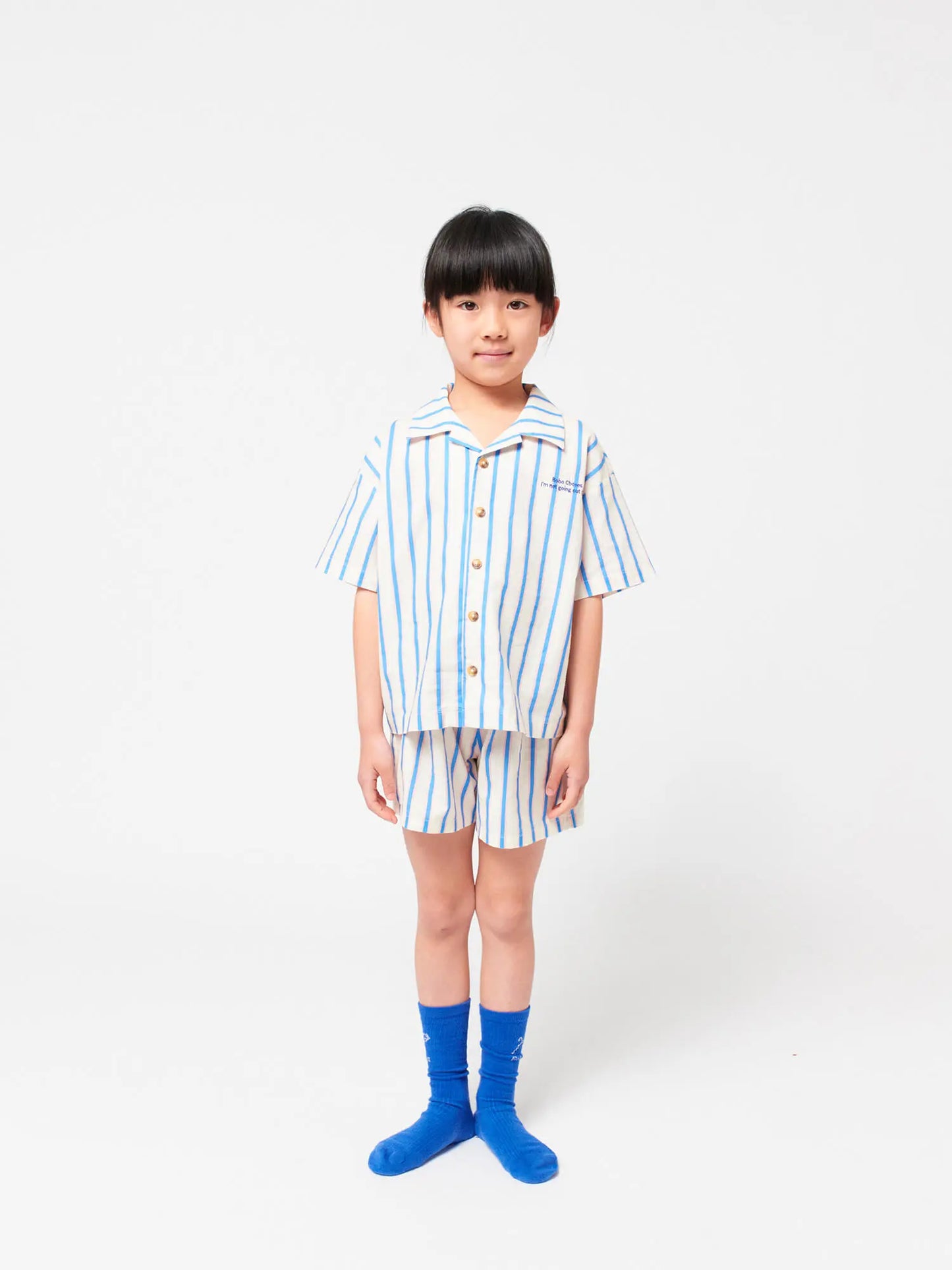 Blue Stripes Loungewear Set
