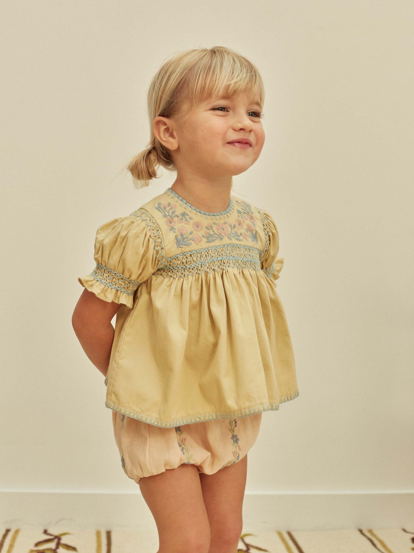 Baby Dora Blouse - Cloud