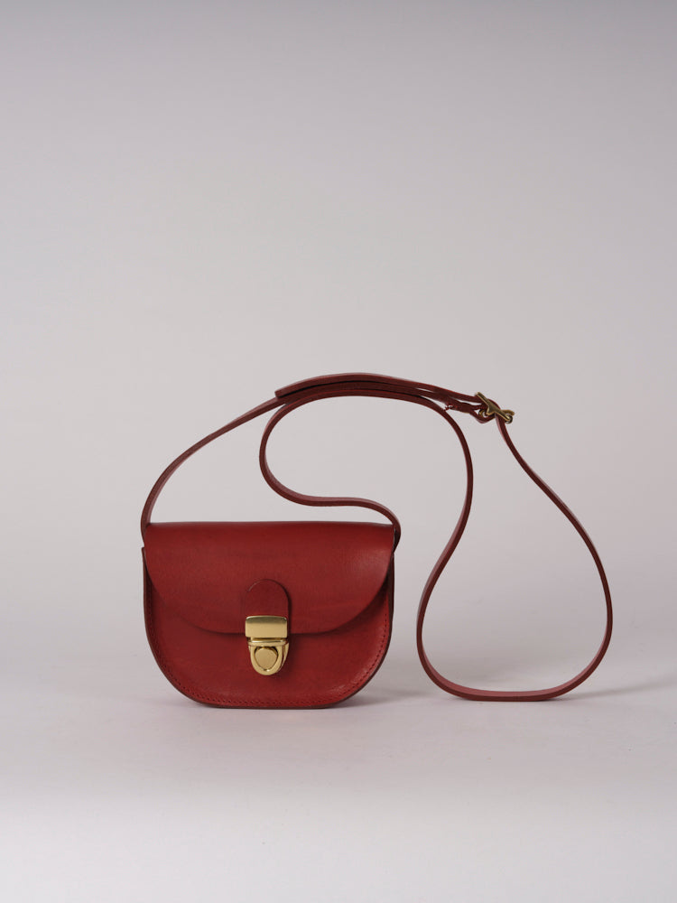 Redcurrant Mini Telegram Bag