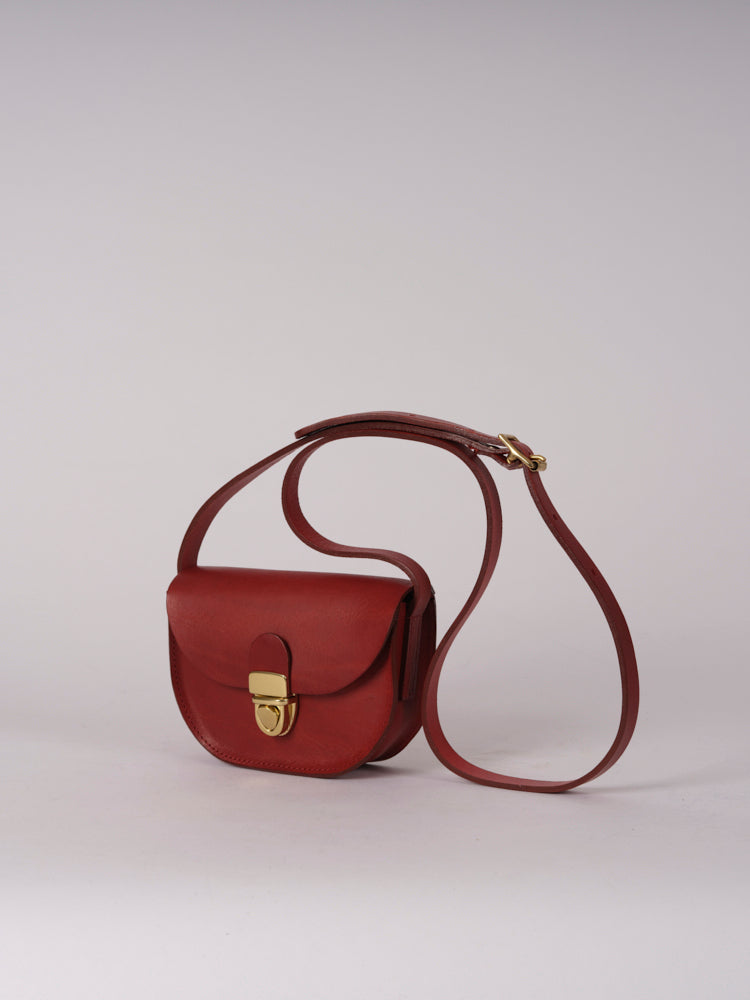 Redcurrant Mini Telegram Bag