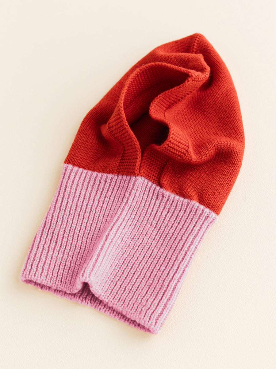 Cotton Candy & Red Eddy Balaclava