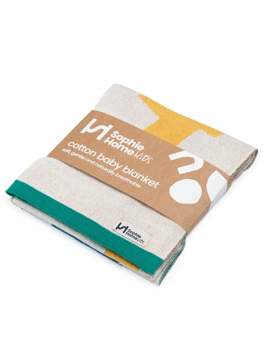 Numbers Baby Blanket