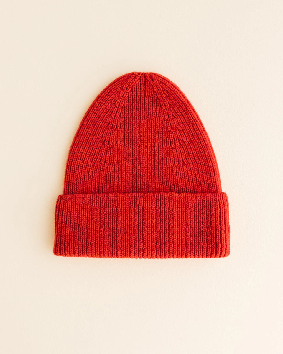 Red Fonzie Kids Beanie