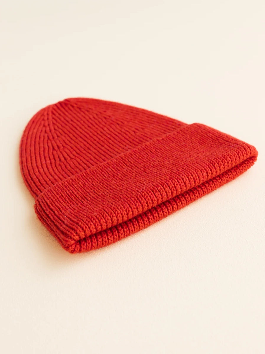 Red Fonzie Kids Beanie