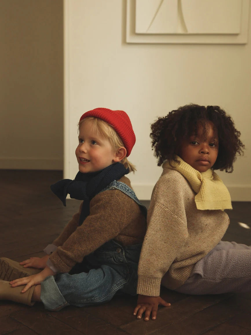 Red Fonzie Kids Beanie