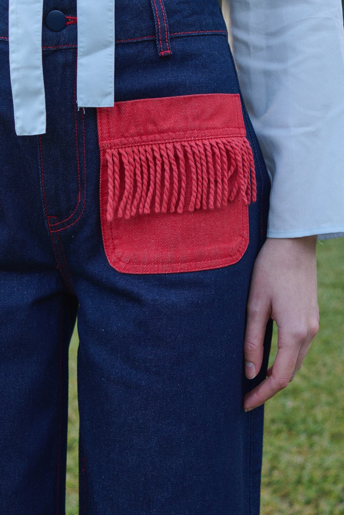 Bicolour Jeans
