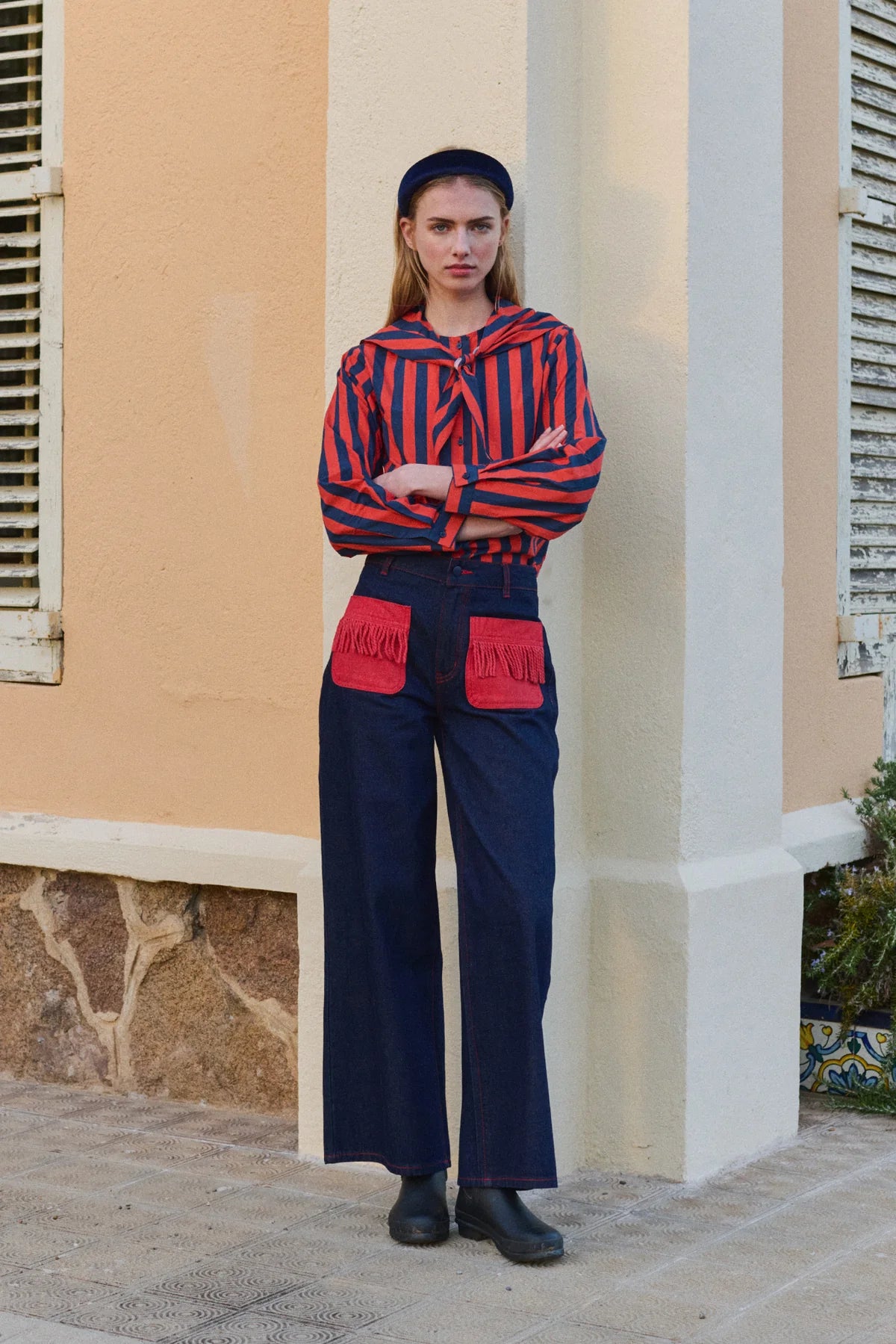 Bicolour Jeans
