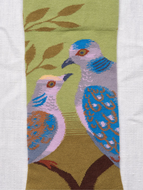 Paris Birds Socks