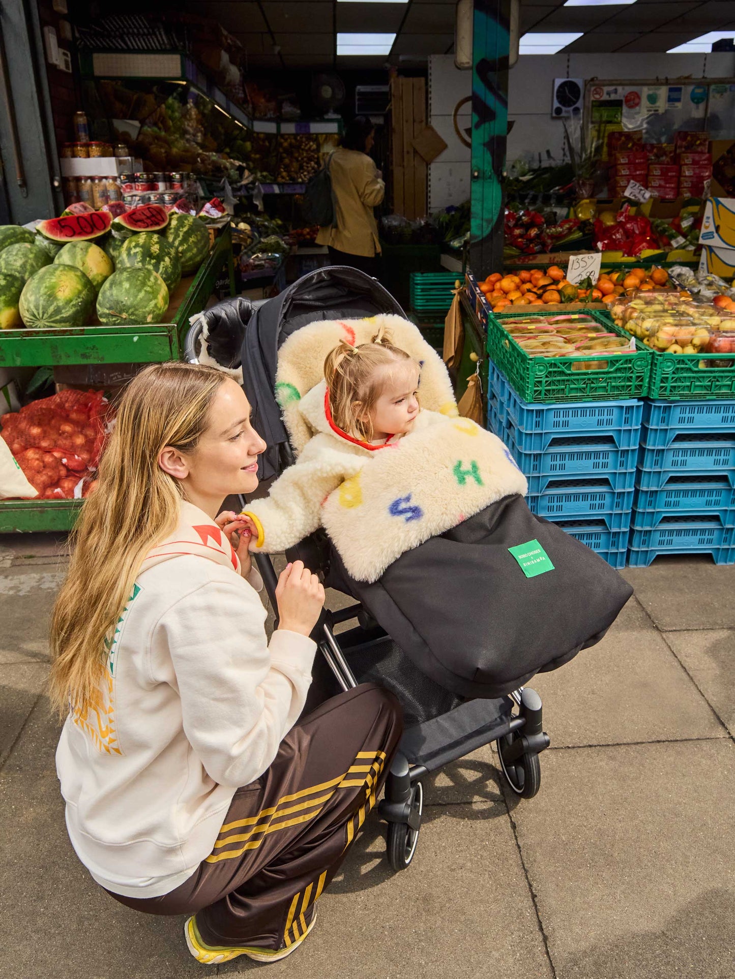 Bobo Choses X Binibamba Sheepskin Puffmuff