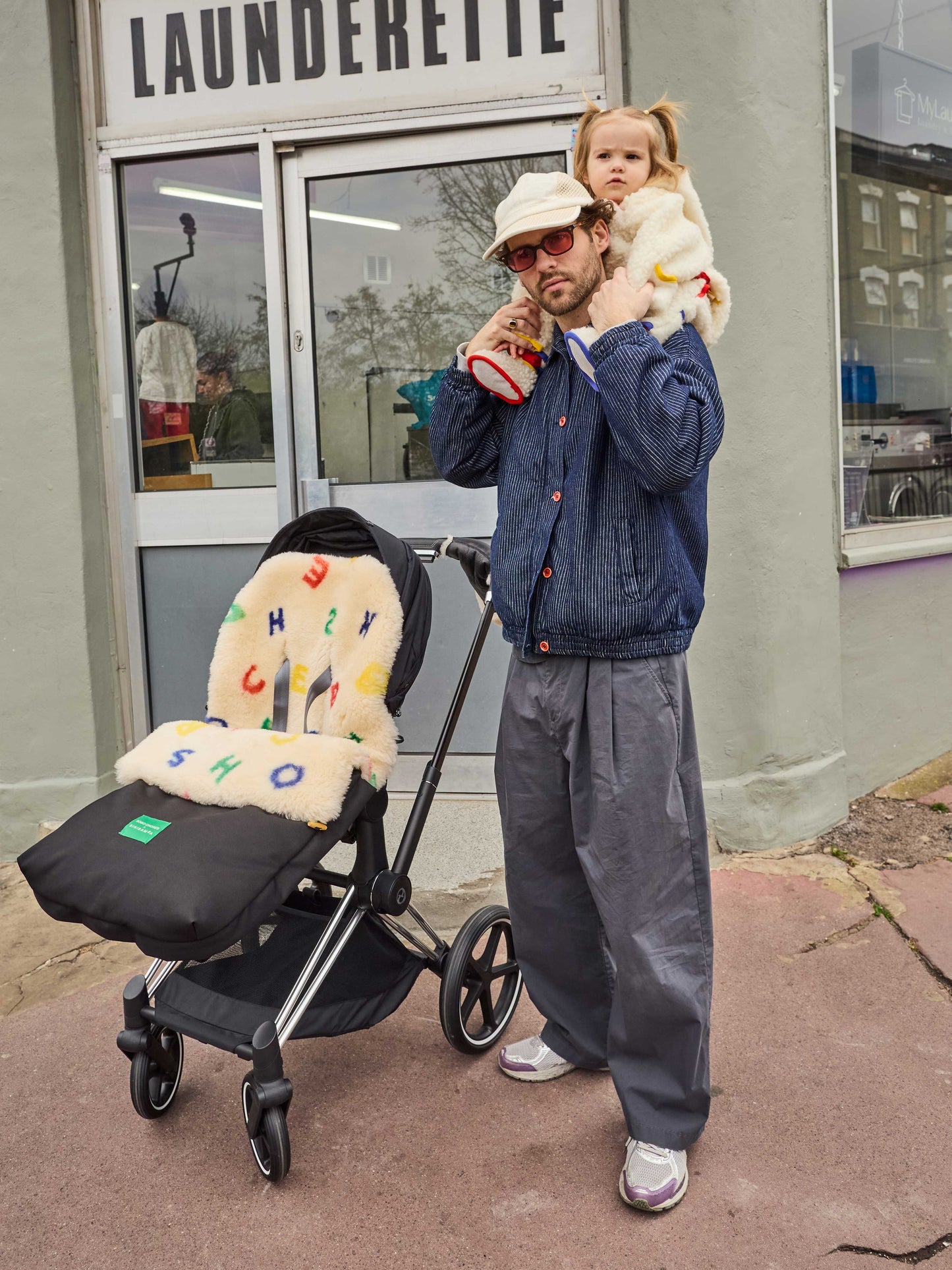 Bobo Choses X Binibamba Sheepskin Puffmuff