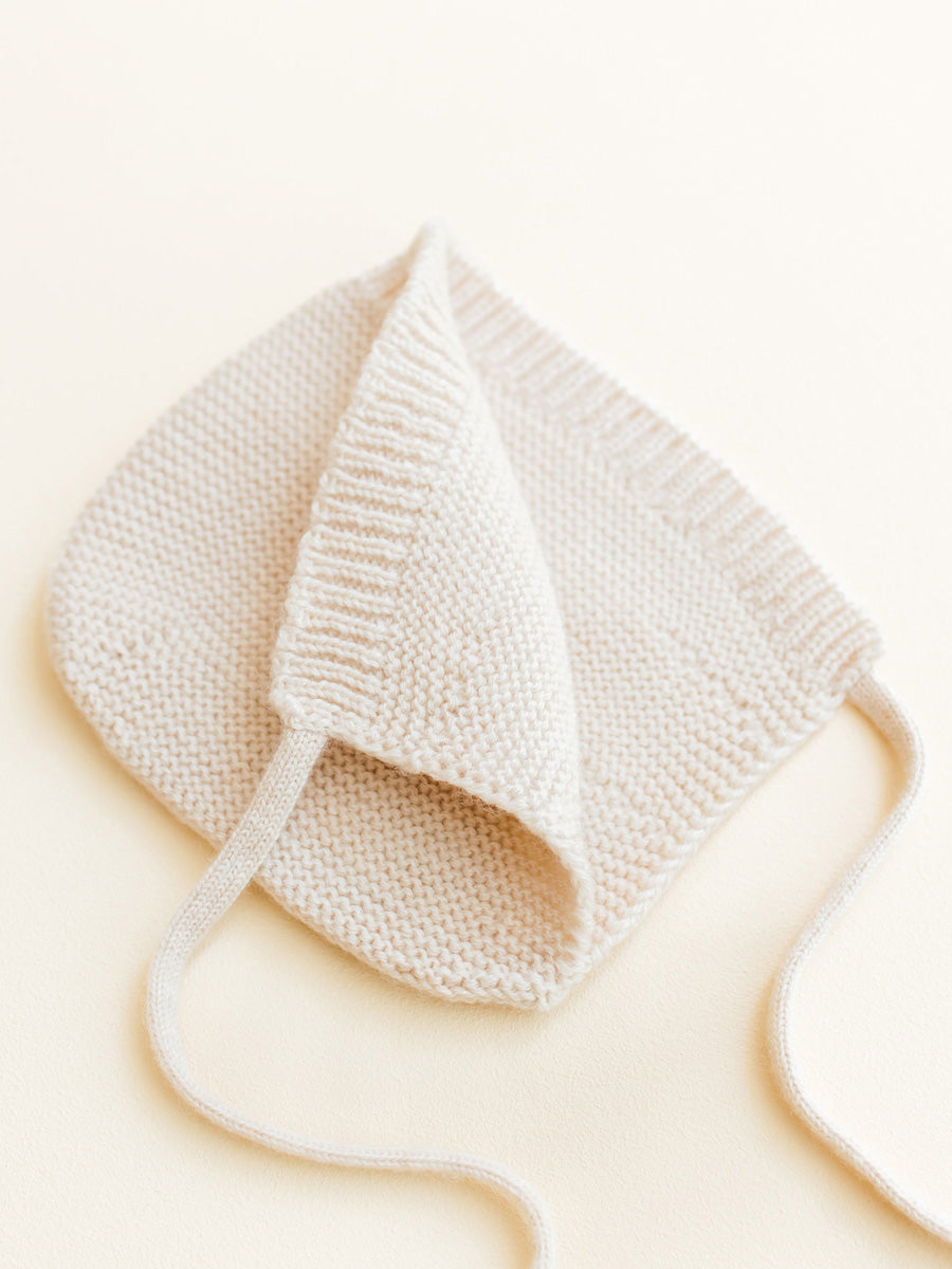 Cream Dolly Baby Bonnet