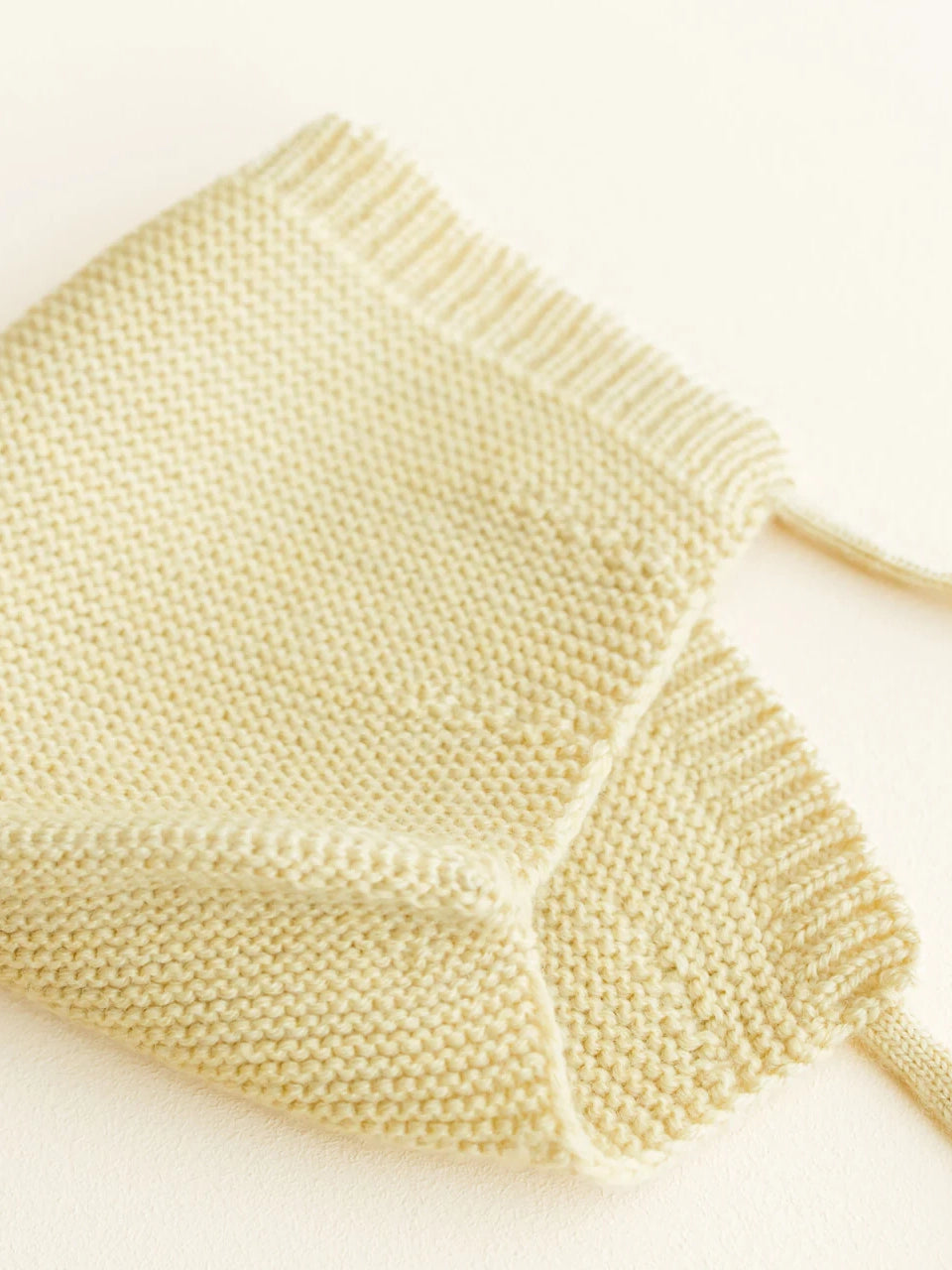 Light Yellow Dolly Baby Bonnet