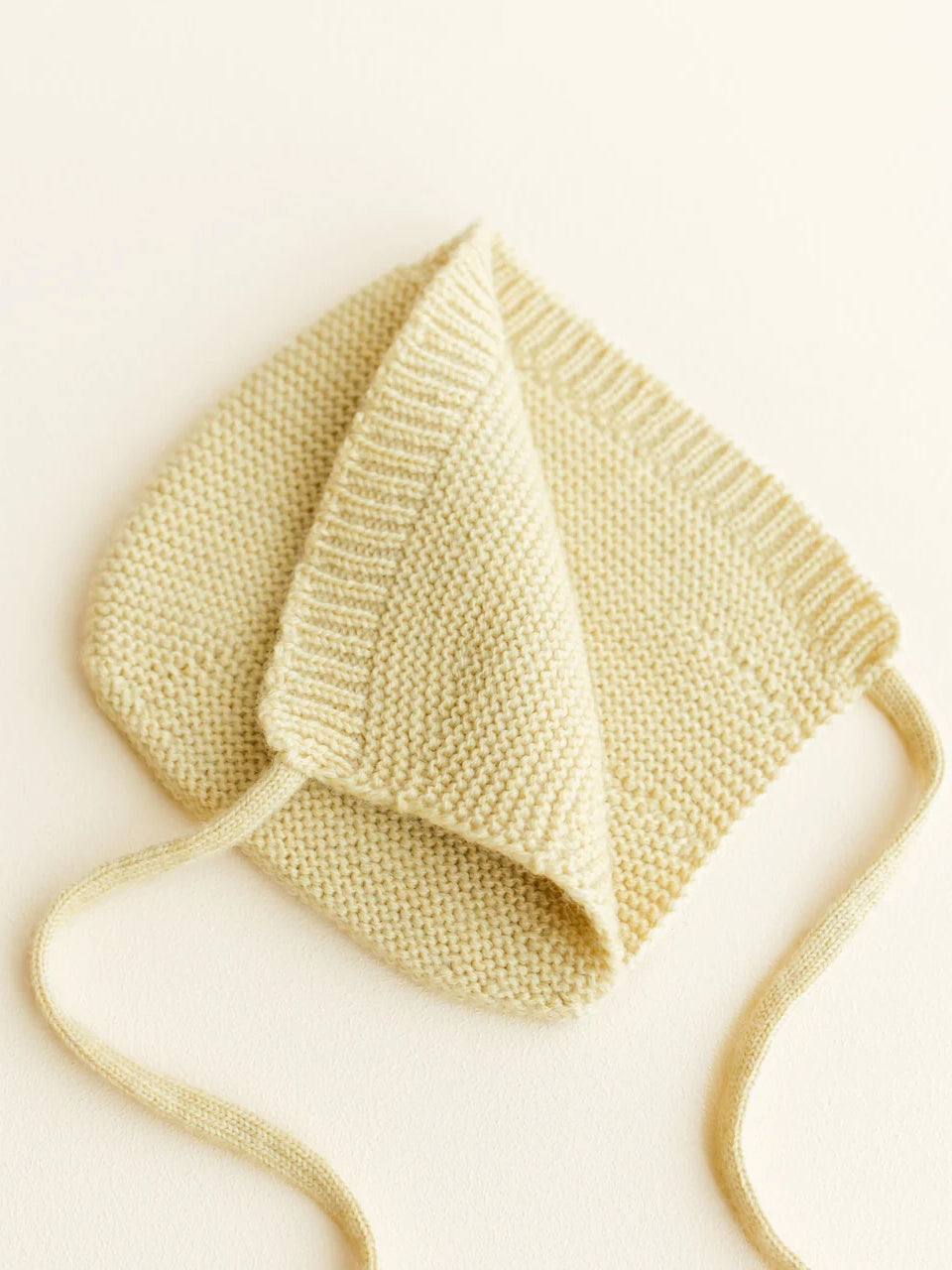 Light Yellow Dolly Baby Bonnet