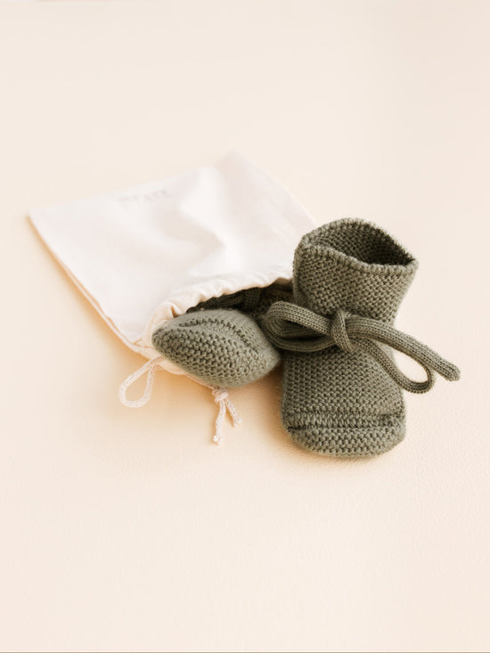Artichoke Baby Booties