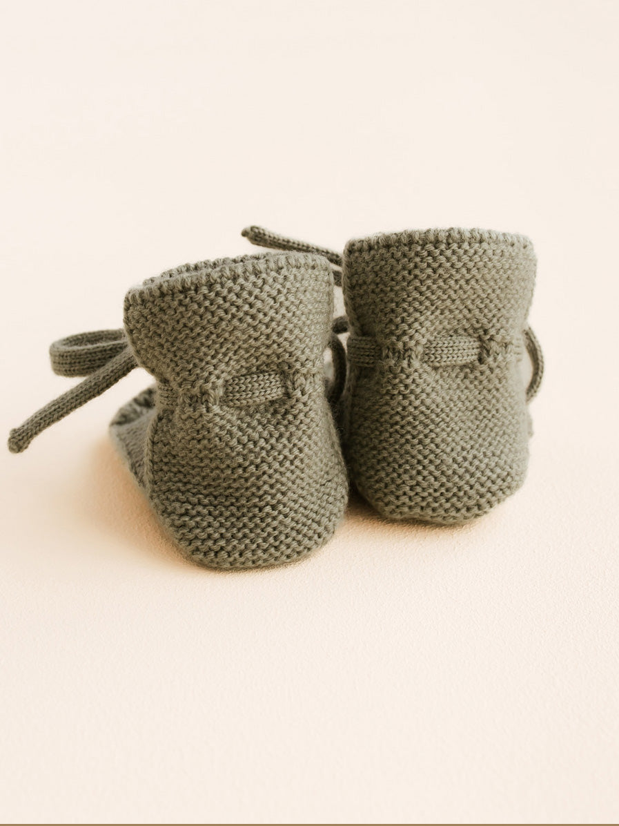 Artichoke Baby Booties