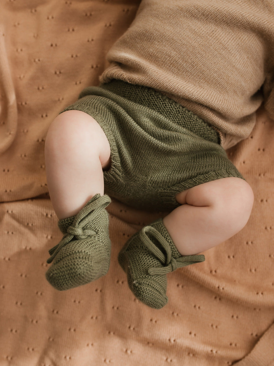 Artichoke Baby Booties