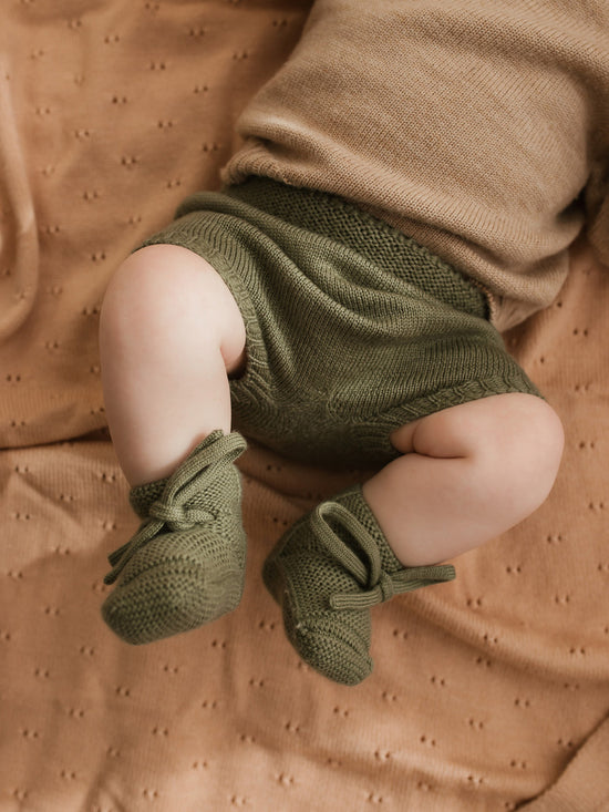 Artichoke Baby Booties