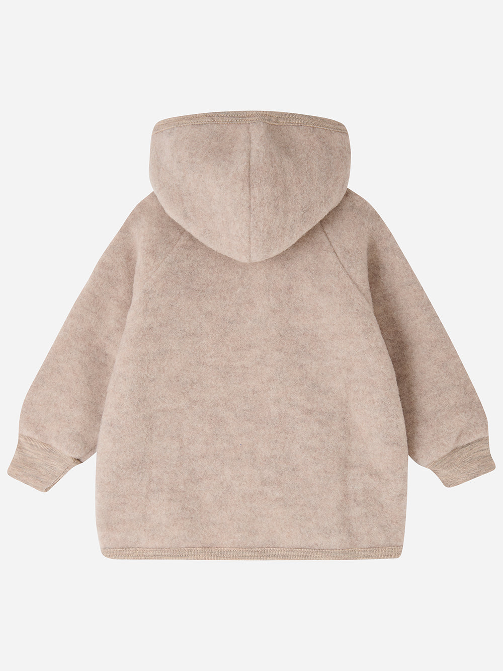 Sand Melange Fleece Jacket