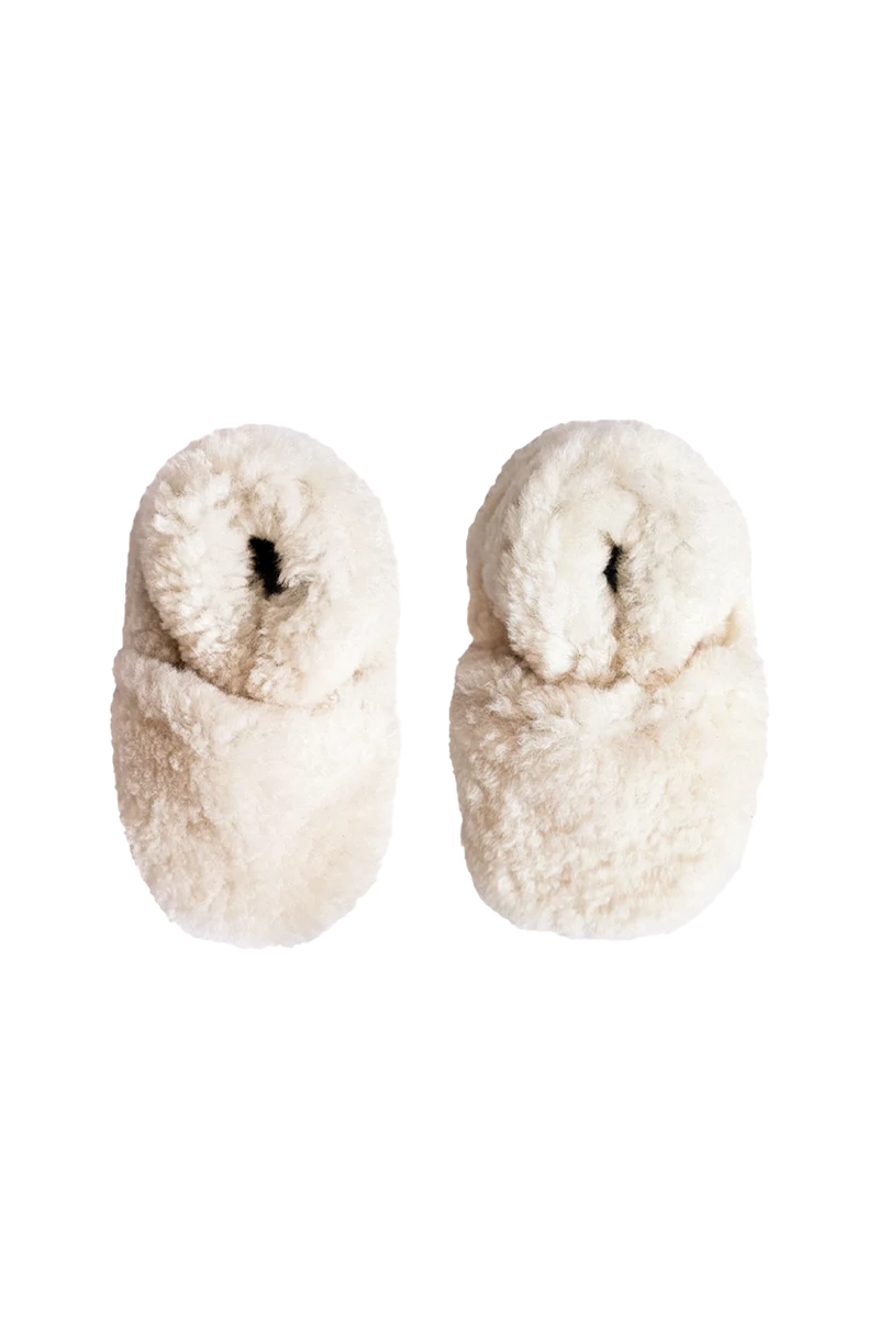Sheepskin Baby Slipper Shoes