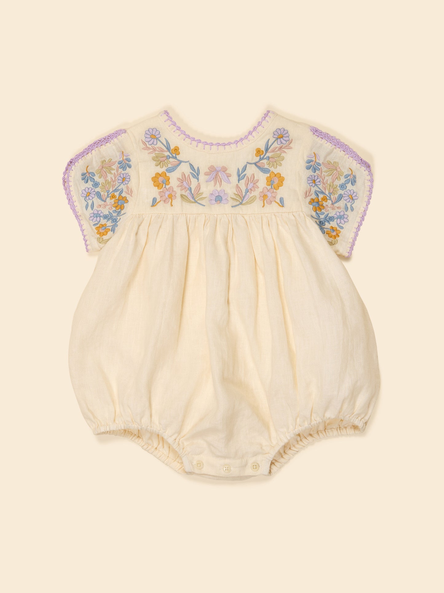 Baby Stevie Bubble - Cream