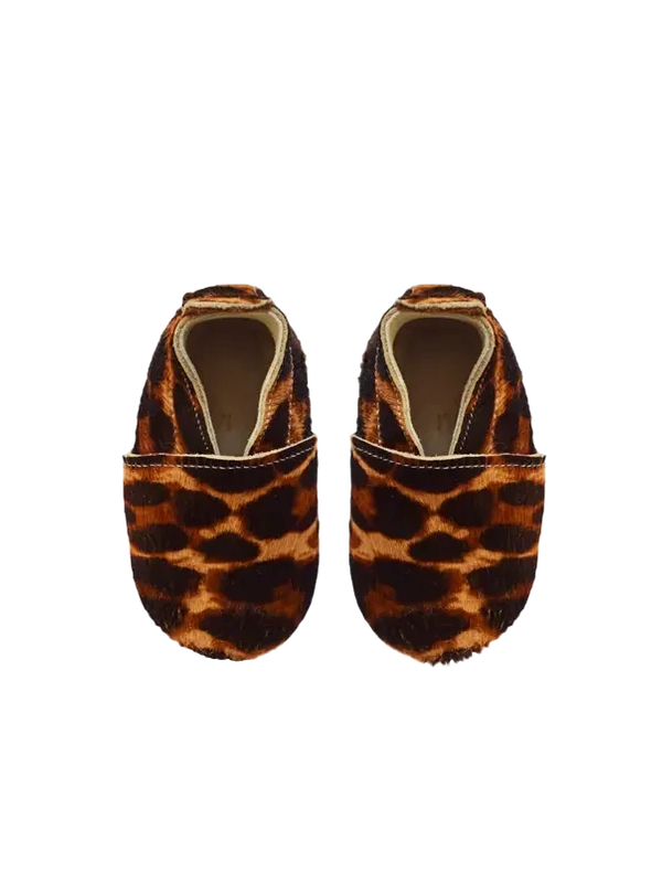 Leopard Baby Slipper Shoes