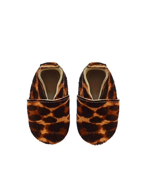Leopard Baby Slipper Shoes