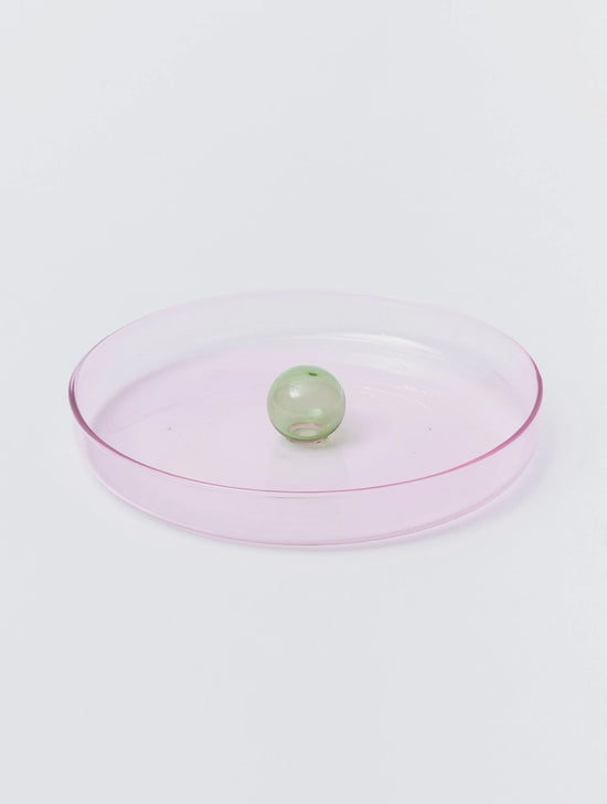 Load image into Gallery viewer, Pink &amp;amp; Green Bubble Dish
