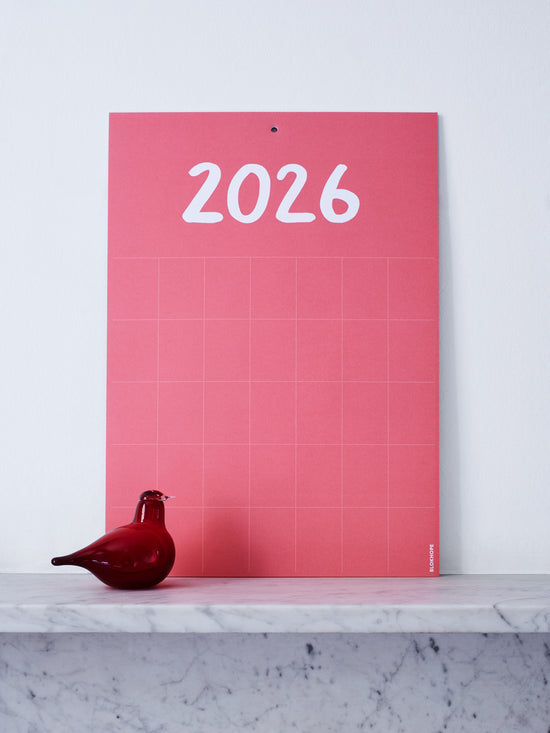 Pink 2026 Calendar