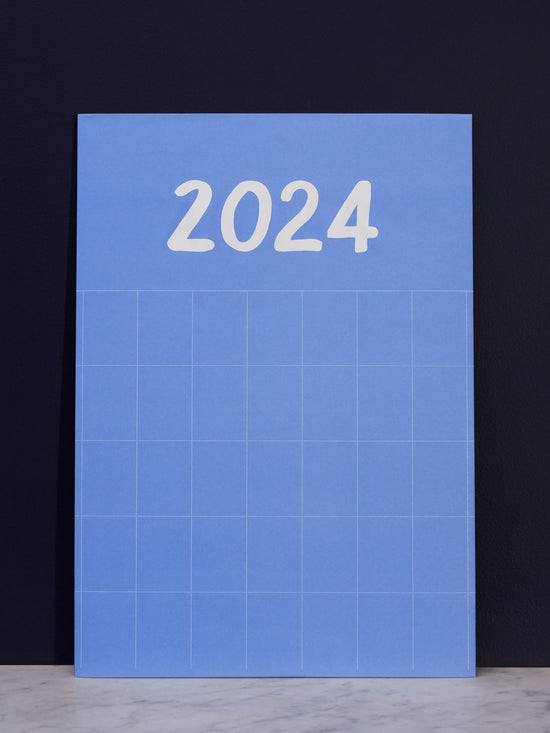 Sky Blue 2024 Calendar