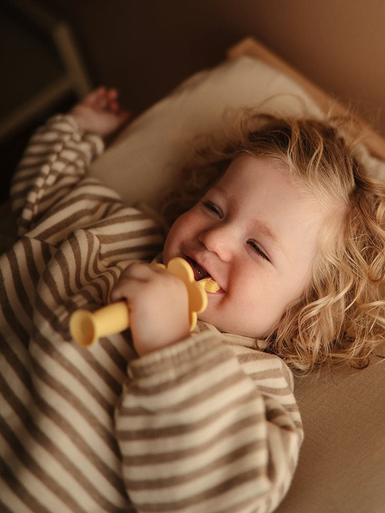 Pale Daffodil Training Toothbrush