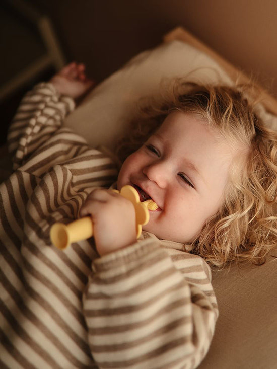 Pale Daffodil Training Toothbrush