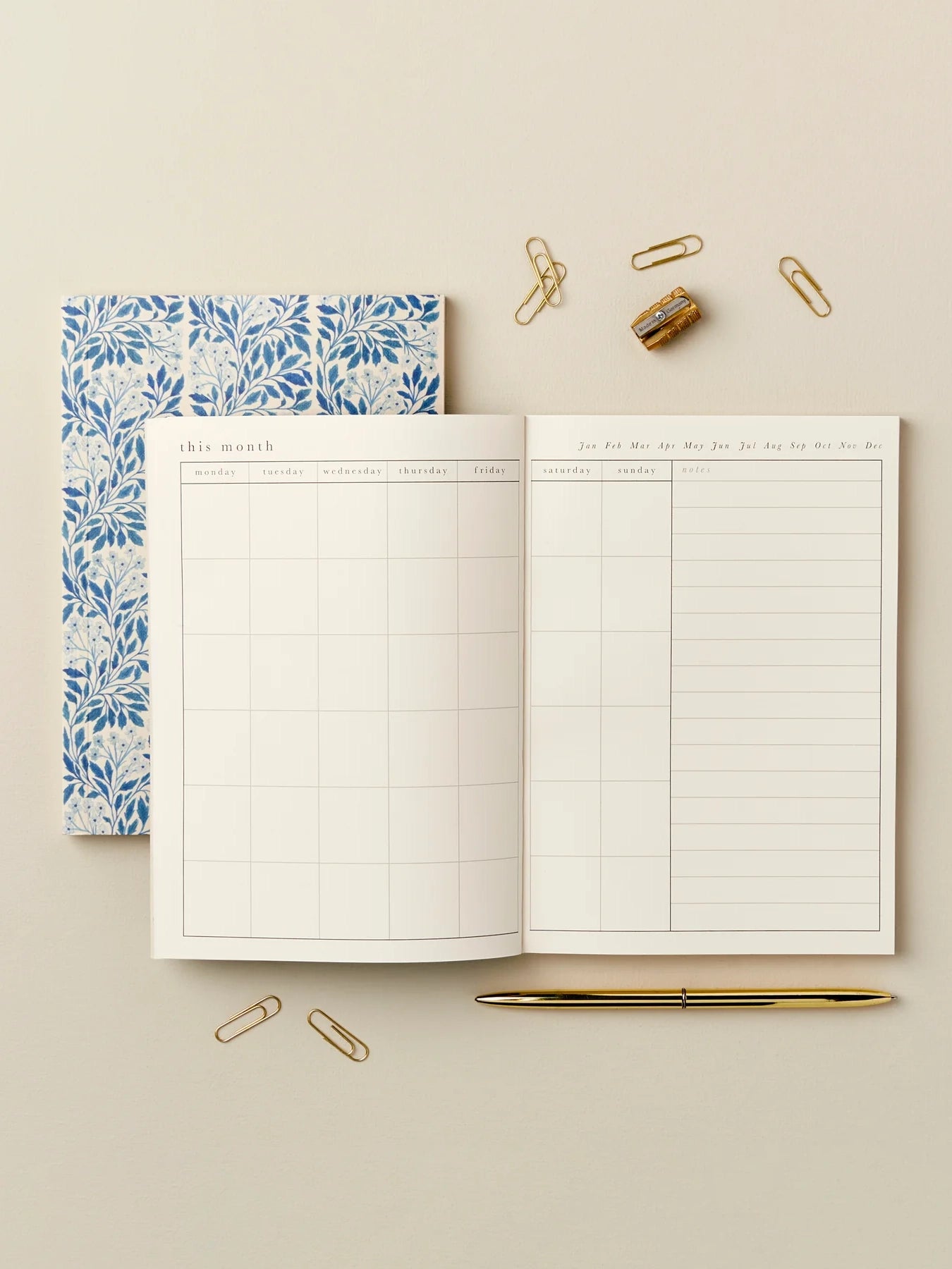 Botanical Weekly Planner