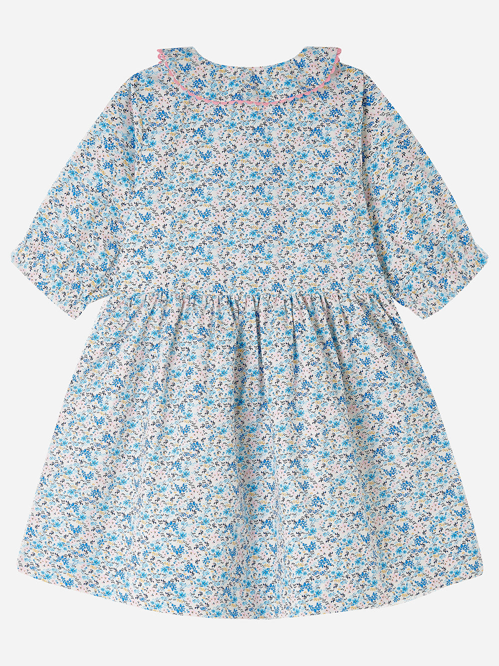 Blue Floral Ditsy Dress