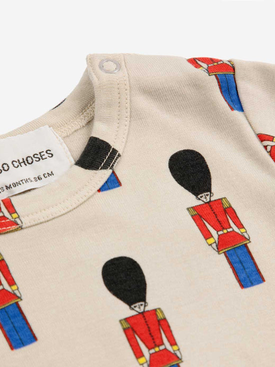 Little Tin Soldiers All Over Tight Baby T-shirt