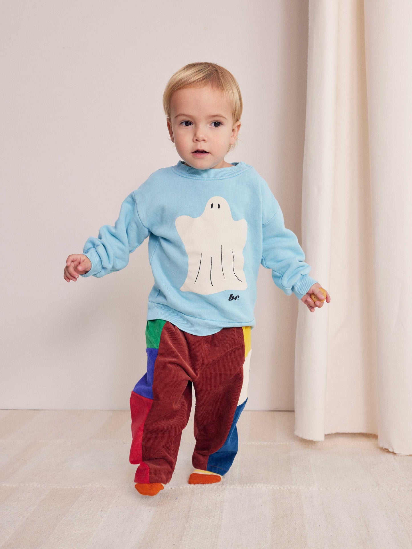 Colourblock Corduroy Baby Pants