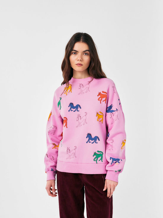 Wonder Horse Printed Sweatshirt