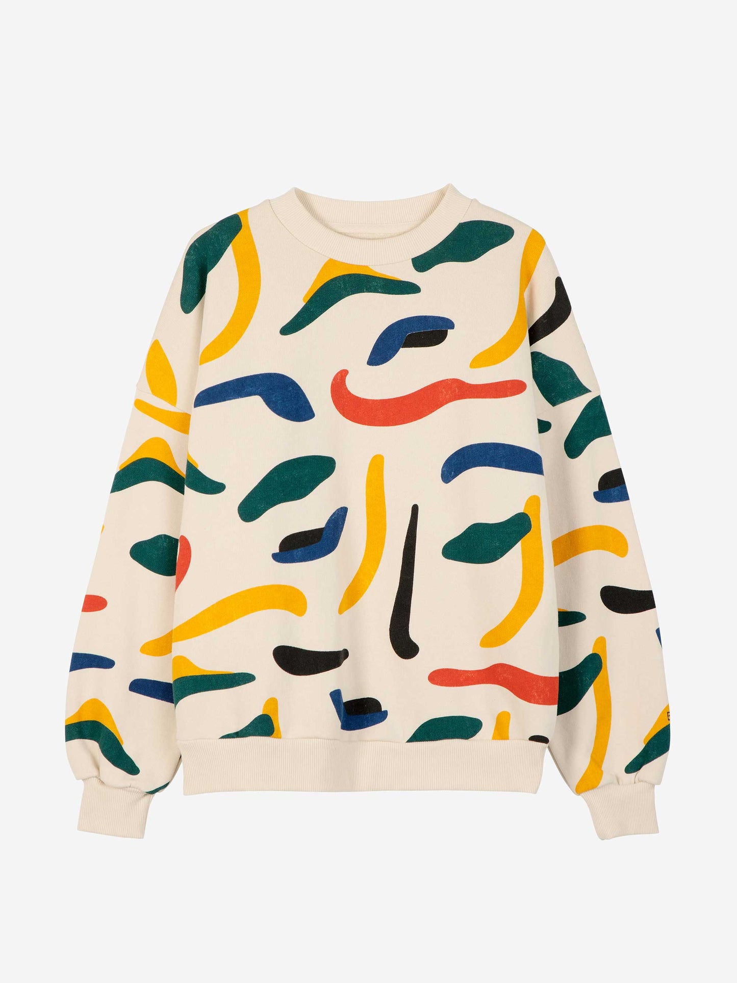 Brushstrokes Printed Sweatshirt