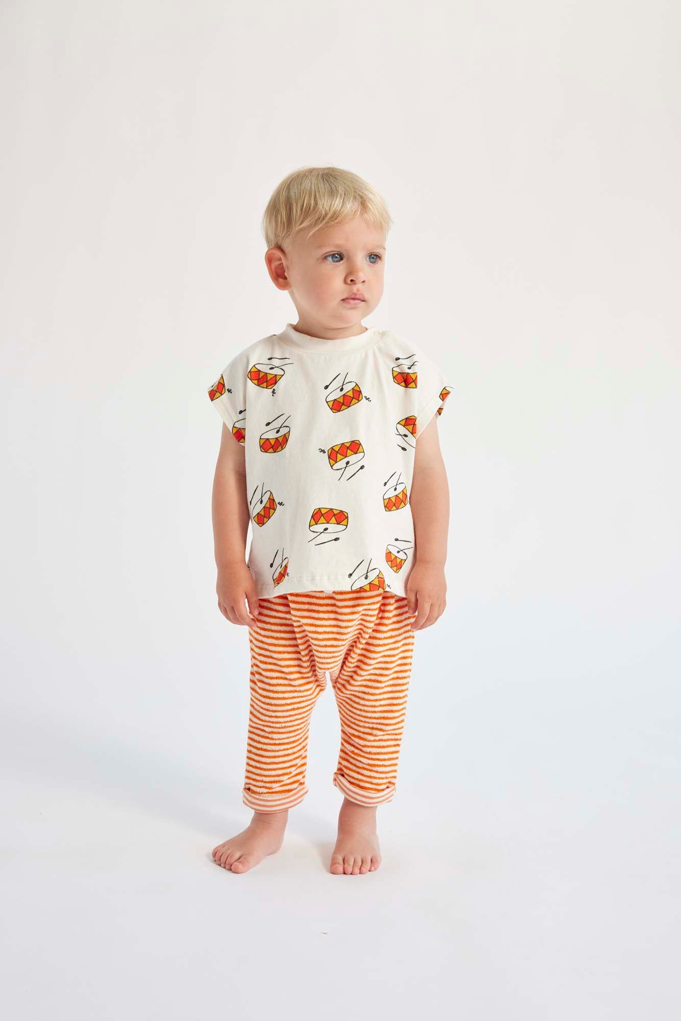 Load image into Gallery viewer, Play the Drum All Over Baby T-shirt
