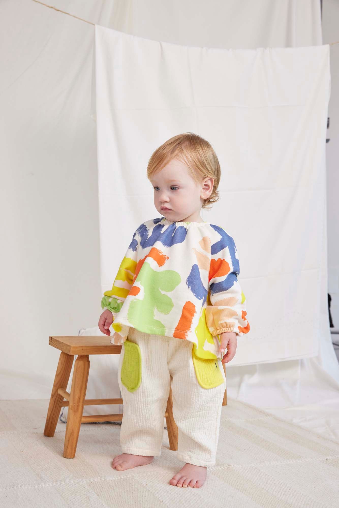 Load image into Gallery viewer, Carnival All Over Baby Sweatshirt
