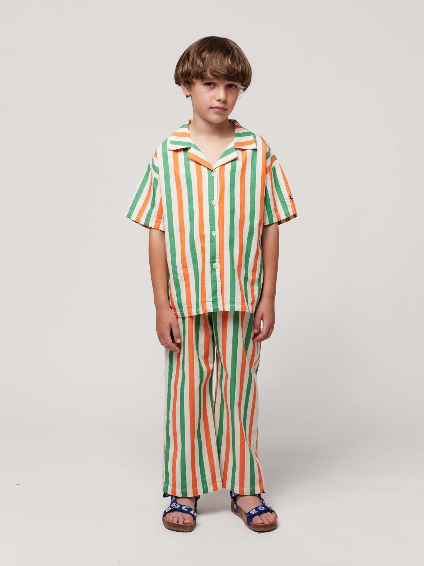 Vertical Stripes Woven Shirt