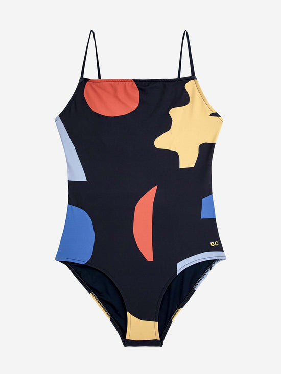 Summer Night Landscape Print Swimsuit