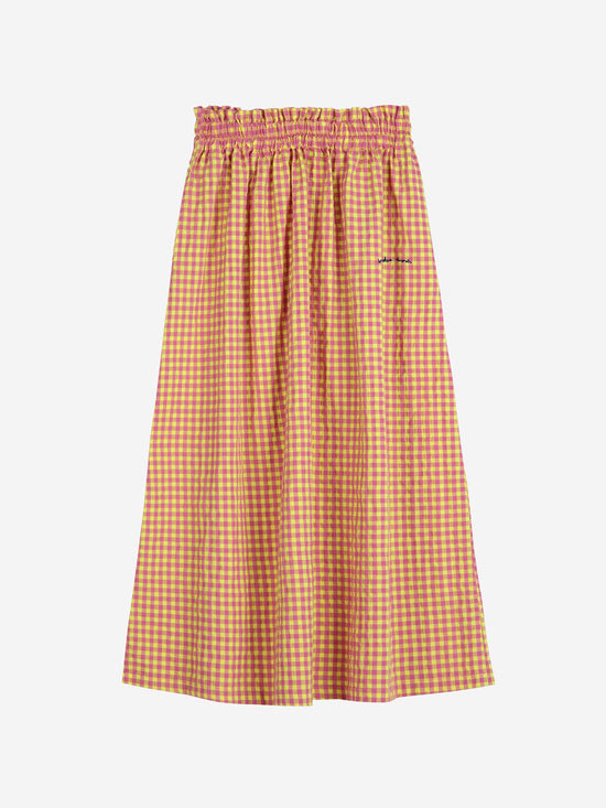 Vichy Evase Skirt