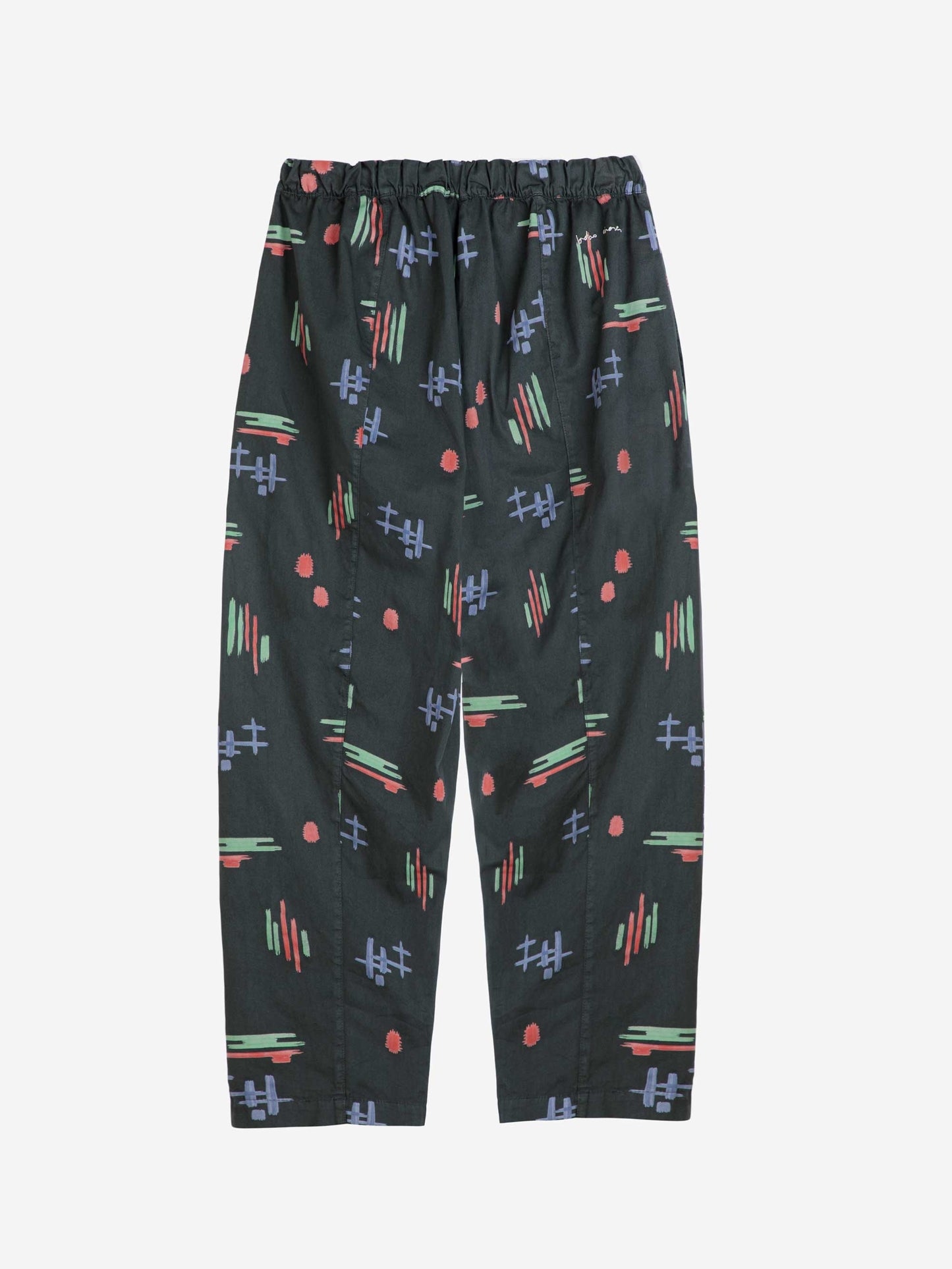 Multicolour Artwork Cocoon Pants