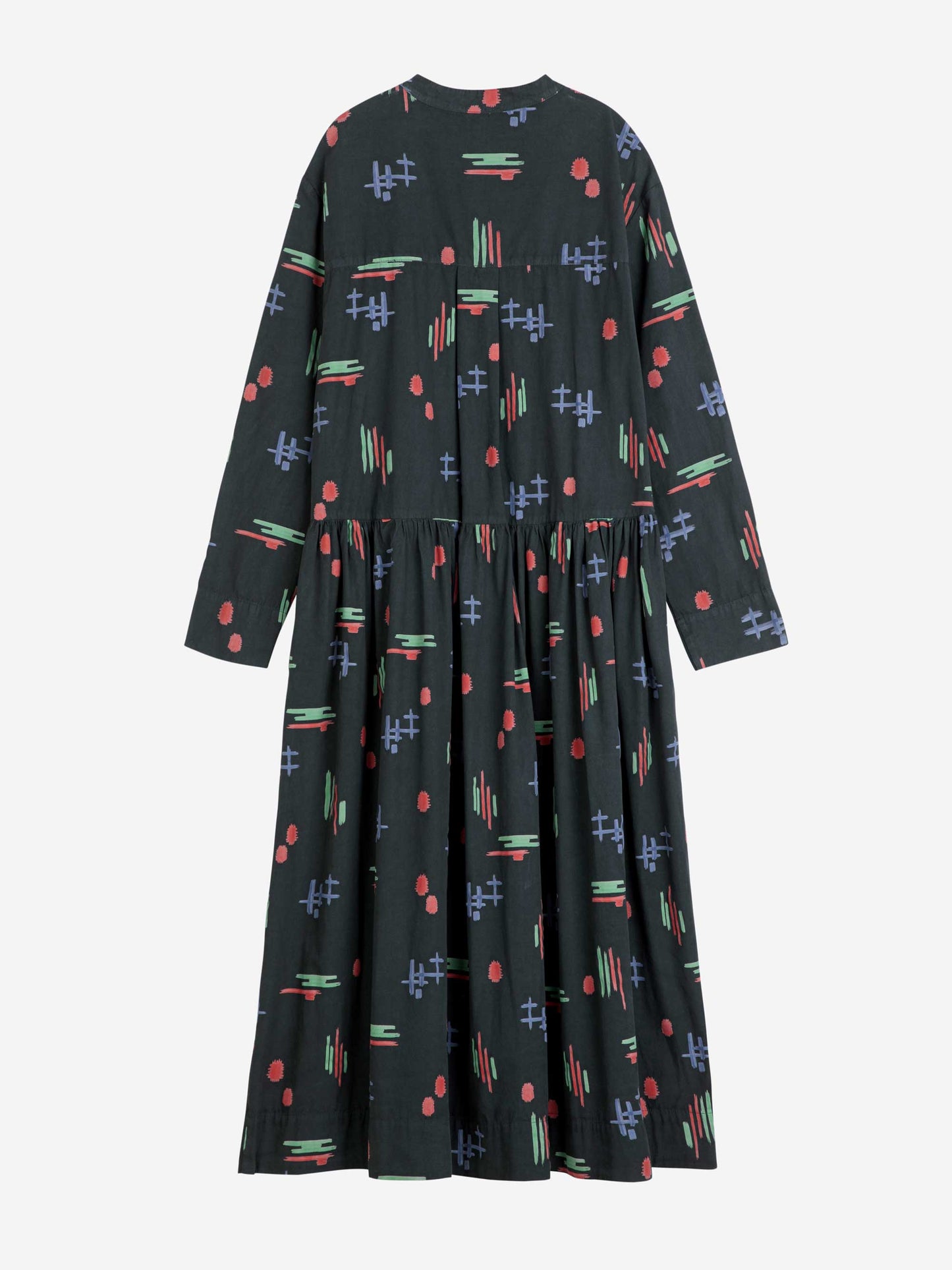 Multicolour Print Loose Fit Dress